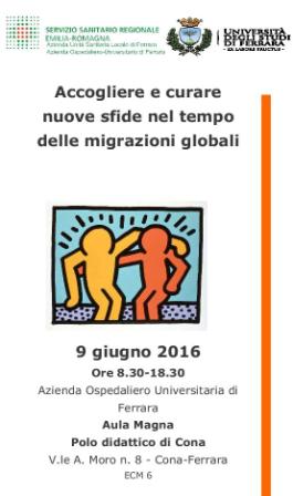 Convegno Accogliere e Curare: nuove sfide nel tempo delle migrazioni globali