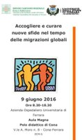 Convegno Accogliere e Curare: nuove sfide nel tempo delle migrazioni globali