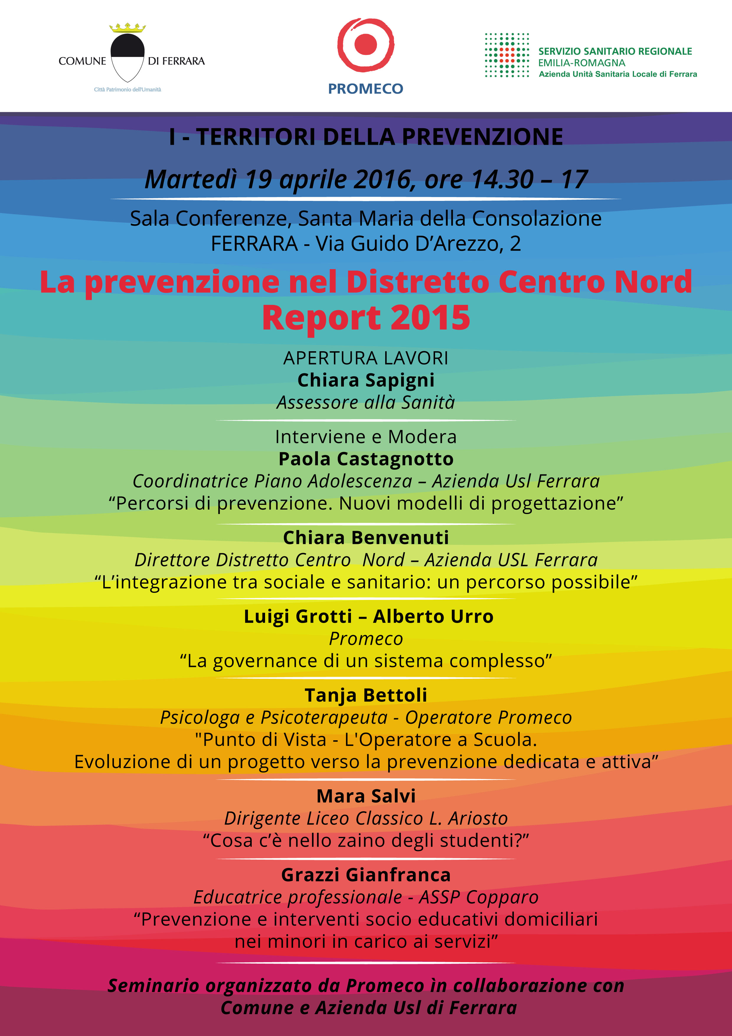 I TERRITORI DELLA PREVENZIONE