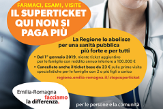 il superticket qui non si paga piu'