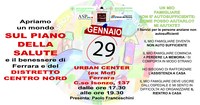 29 gennaio 2019: primo incontro all'Urban Center di Ferrara per "Apriamo un mondo sul Piano per la Salute e il Benessere di Ferrara"