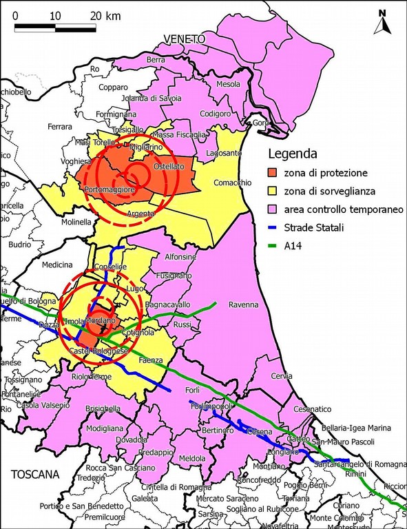 Aviaria_04_09_2013_zone di restrizione, sorveglianza e protezione