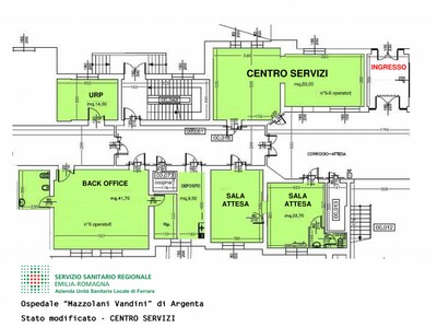 Ospedale di Argenta - Centro servizi