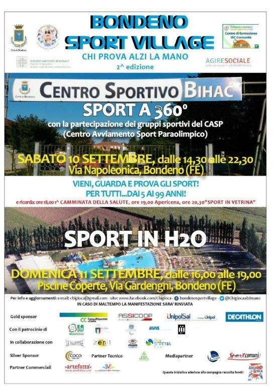 Bondeno Sport Village 2016