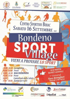 Locandina Invito per Bondeno_Sport Village 16_09_2017