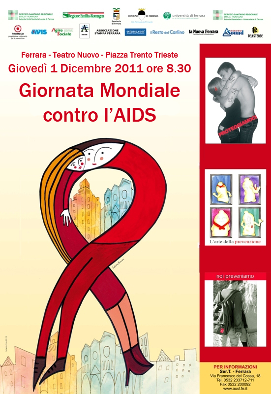 1° Dicembre 2011: Giornata Mondiale contro l’Aids. Il bilancio della giornata di  Ferrara