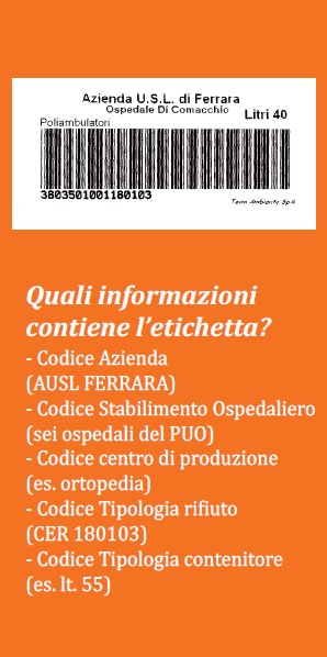 Al via il sistema aziendale di pesatura dei rifiuti infettivi per centro di produzione