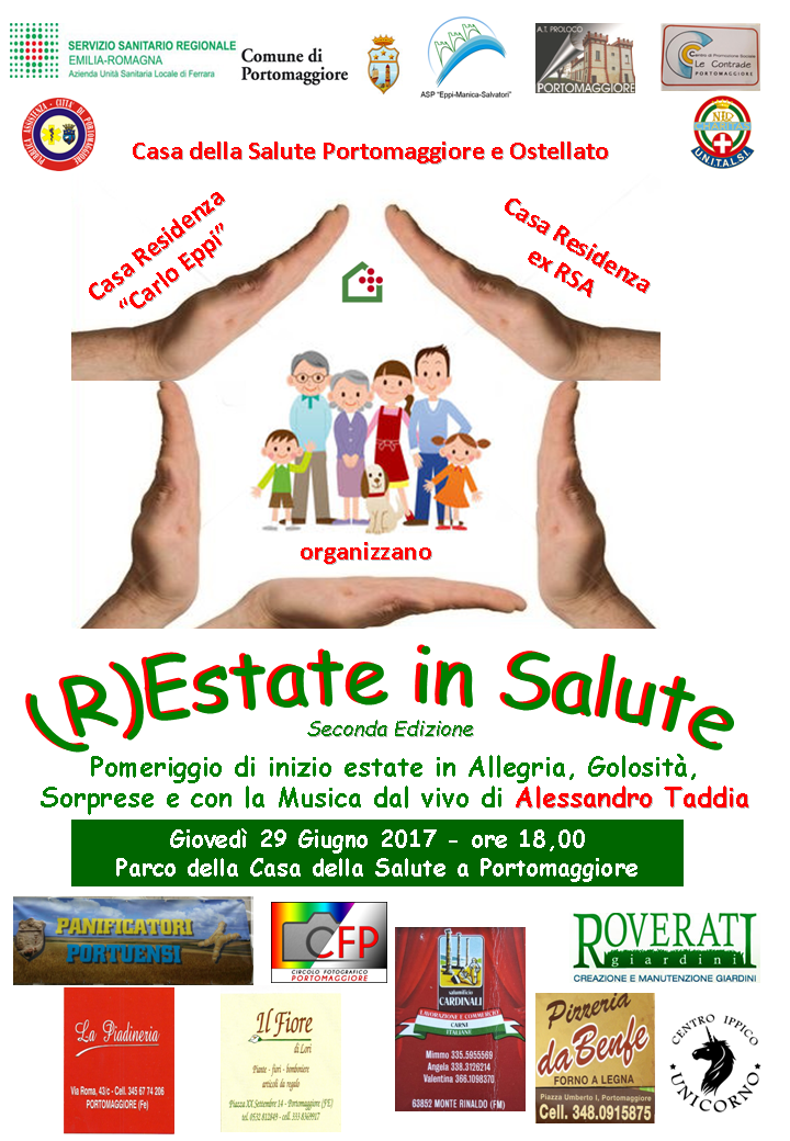 Casa della Salute  di Portomaggiore: R- ESTATE IN SALUTE 