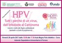 (H)OPEN WEEK ONDA: ULTIMO APPUNTAMENTO IL 28 APRILE CON “HPV: TUTTI I PERCHE’ DI UN VIRUS, DALL’INFEZIONE AL CARCINOMA”