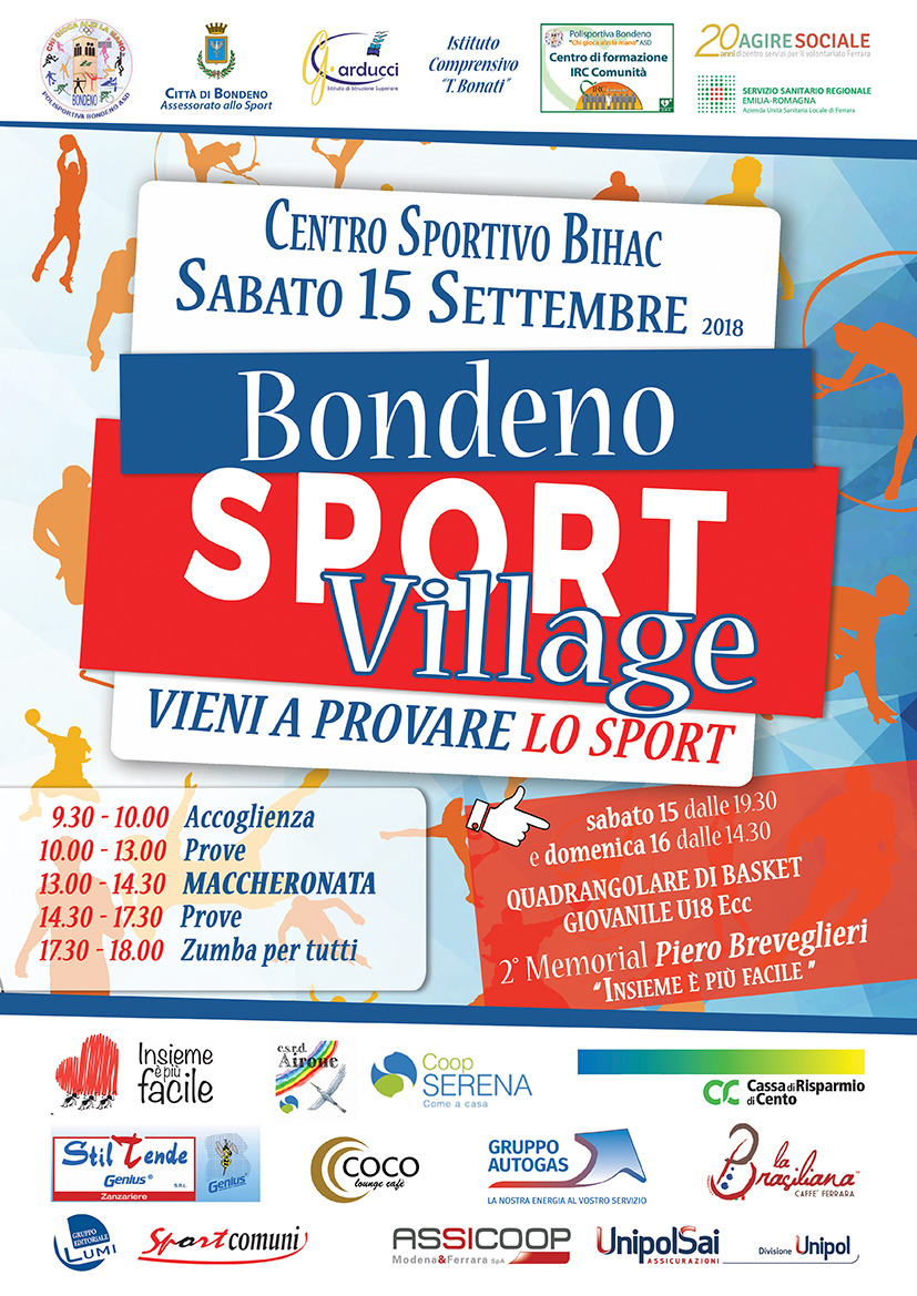 Bondeno Sport Village: per tutte le età