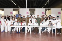 Centro vaccinale Hub di Ferrara: il 31 ottobre ultimo giorno di supporto da parte del personale dell’Aeronautica Militare