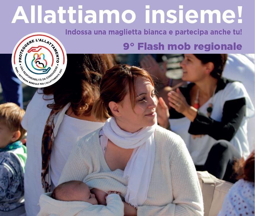 Flash mob per l'allattamento al seno a Ferrara, Comacchio, Portomaggiore e Voghiera