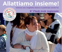 Flash mob per l'allattamento al seno a Ferrara, Comacchio, Portomaggiore e Voghiera