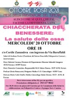 (H)Open Day Salute delle Ossa: 20 ottobre a Cento chiacchierata del benessere, aperitivo e camminata della salute