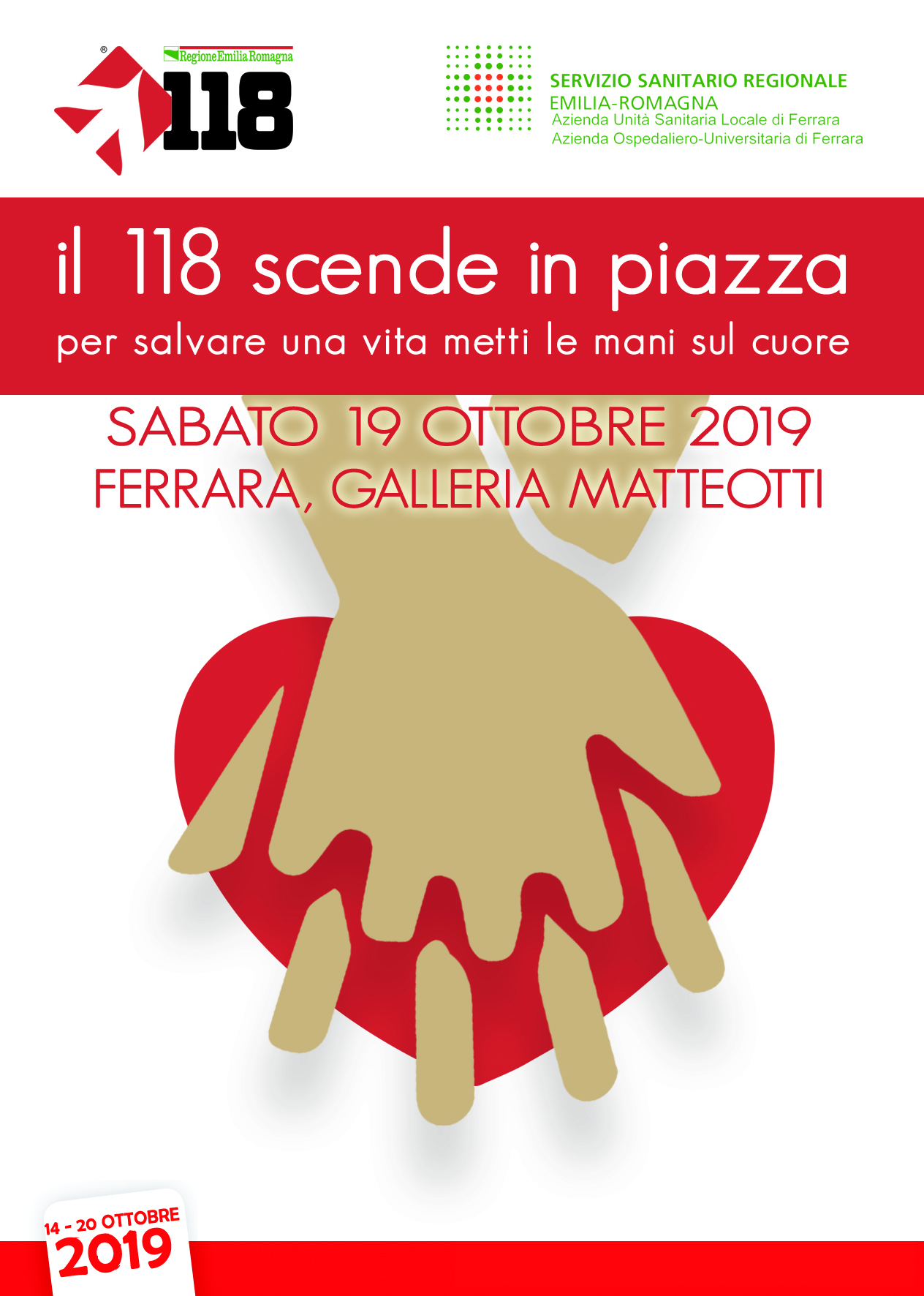  Il 118 scende in piazza