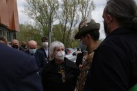 Il Commissario all'emergenza gen. Figliuolo in visita all'hub Ferrara Fiera