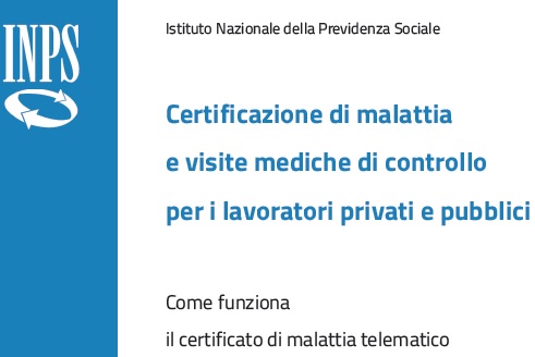 INPS: Certificazione malattia visite mediche controllo lavoratori privati  e pubblici.