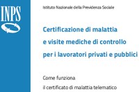 INPS: Certificazione malattia visite mediche controllo lavoratori privati  e pubblici.