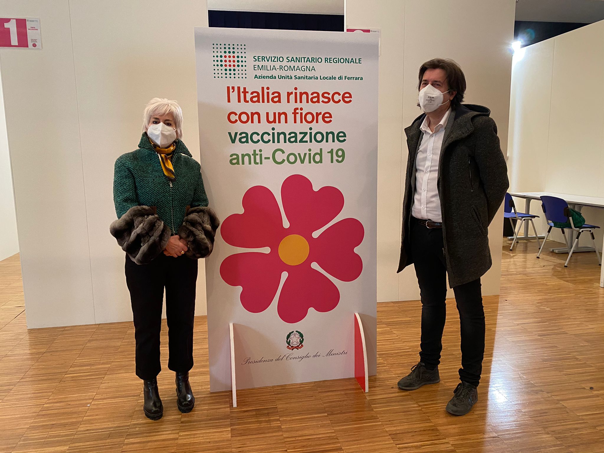 La campagna di Vaccinazione Anti Covid-19 a Ferrara e provincia: Lunedì 1 Marzo è attivo il Centro Vaccinazione della Pandurera di Cento