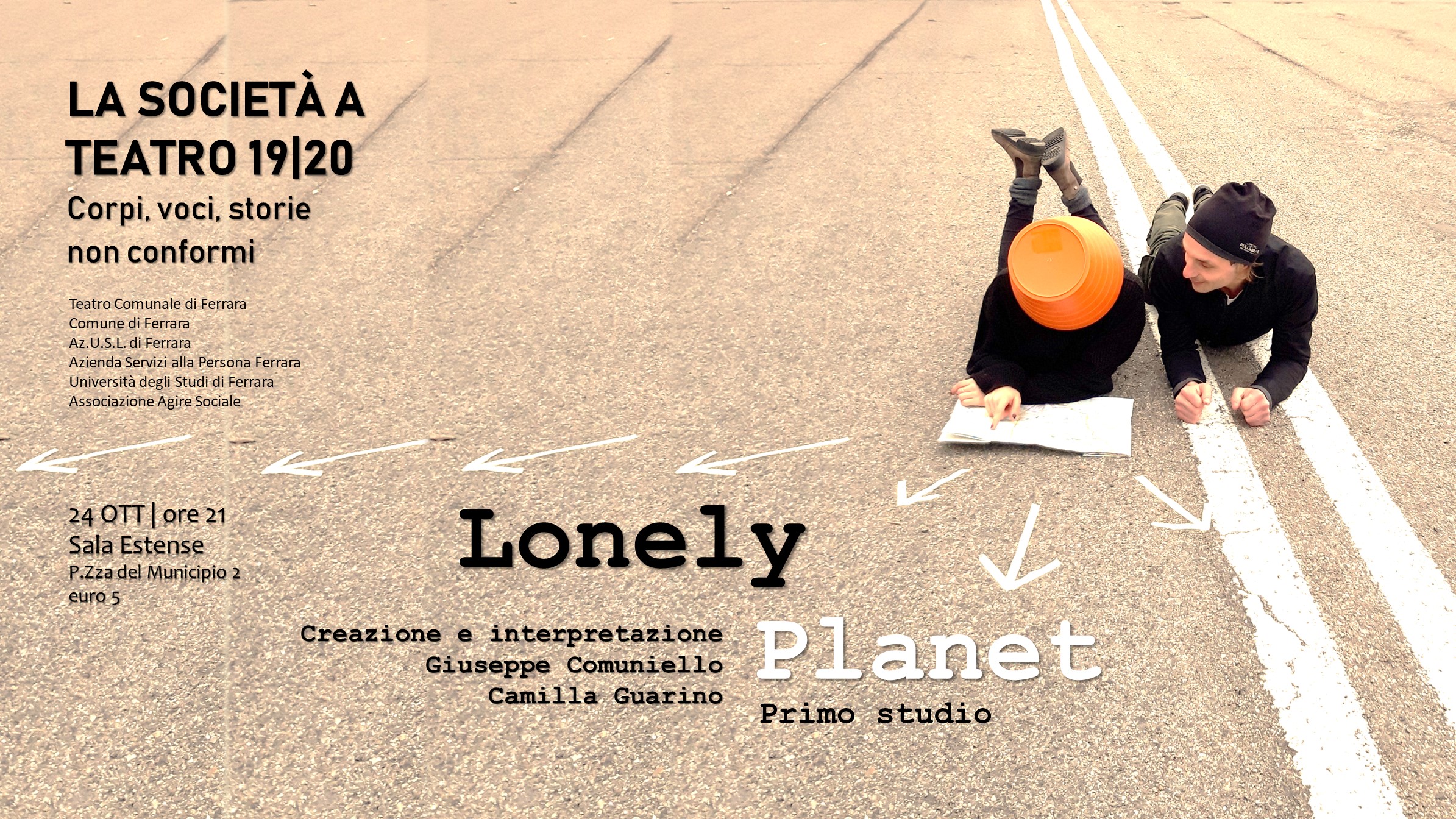 La Società a Teatro: appuntamento il 24 ottobre con "Loney Planet"