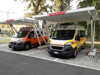 Migliorie al Pronto Soccorso di Cento: realizzata la copertura per le ambulanze 