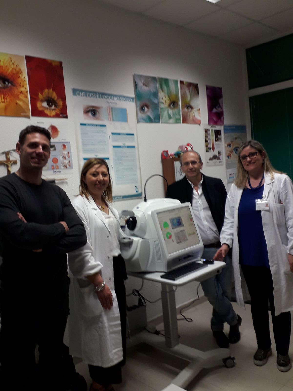 Nuova strumentazione per il Centro del Glaucoma della Casa della Salute di Comacchio