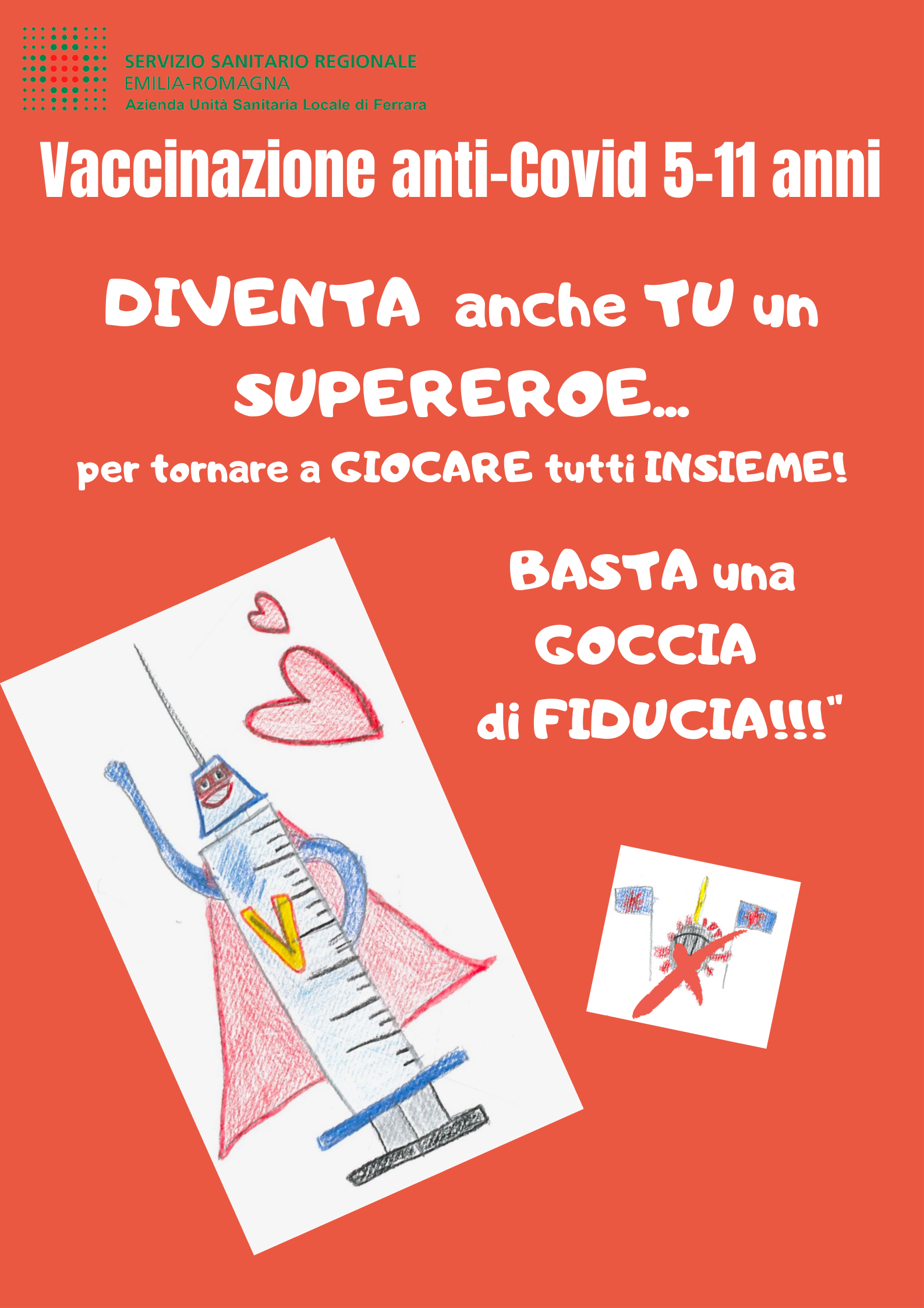 Open Day per le vaccinazioni 5 - 11 anni e nuovi spazi al velodromo di Ferrara