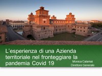 Ripartire dopo il Covid: Ausl protagonista al workshop nazionale di Perugia