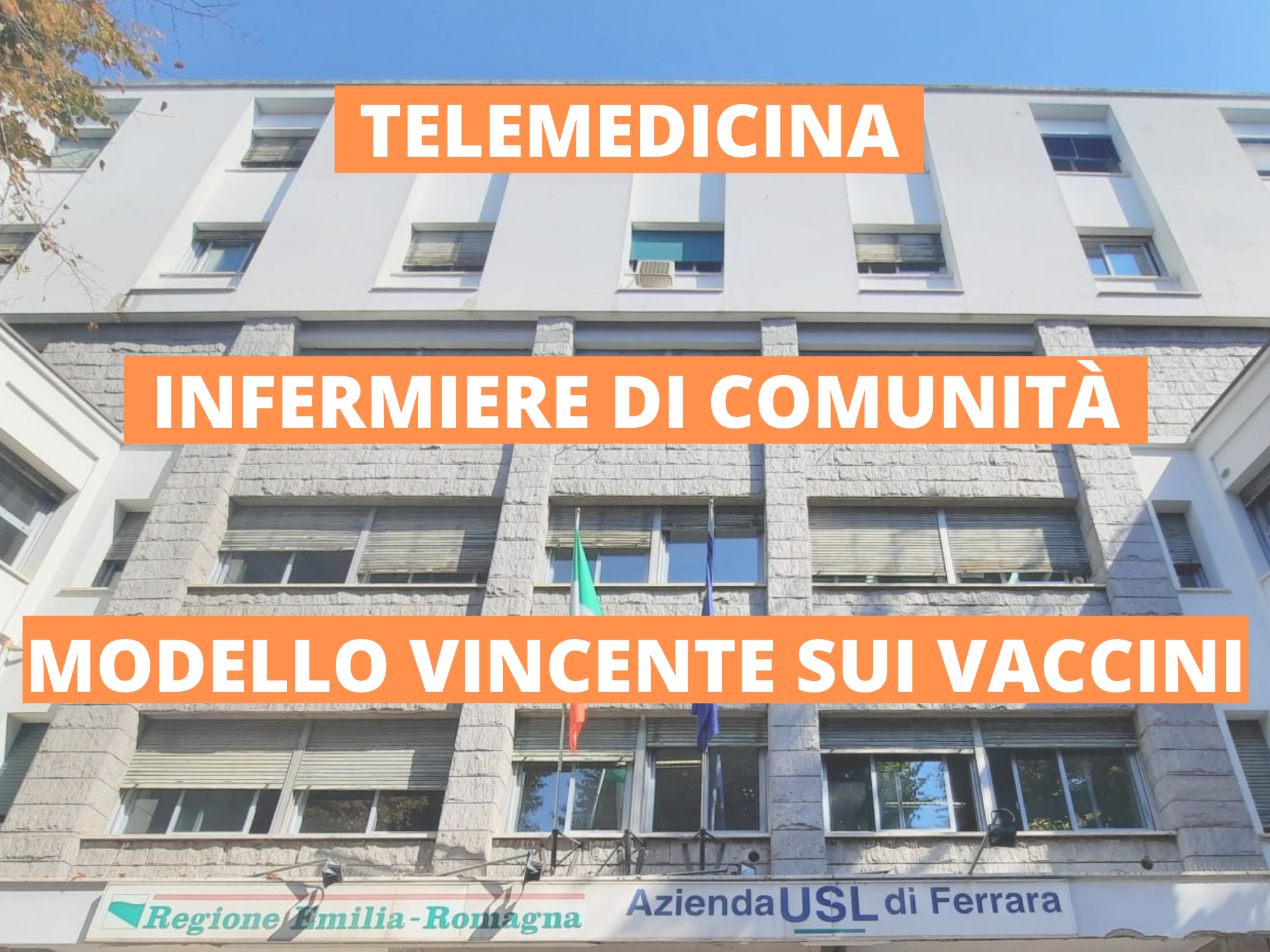 Telemedicina, infermiere di comunità e modello vincente sui vaccini: AUSL Ferrara 'fa scuola' al convegno CARD di Napoli