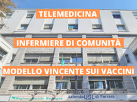 Telemedicina, infermiere di comunità e modello vincente sui vaccini: AUSL Ferrara 'fa scuola' al convegno CARD di Napoli