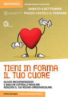 "Tieni in forma il tuo cuore": clinica mobile e convegno regionale per la prevenzione cardiovascolare