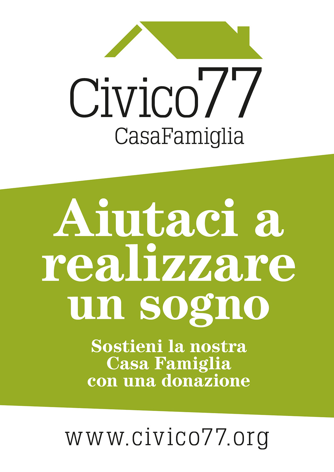 Un ascensore per la Casa Famiglia Civico 77 di Baura Ferrara 