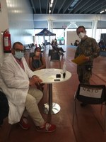 Vaccinazioni anti-Covid, con gli open day, sfiorate duemila dosi in un giorno in Fiera