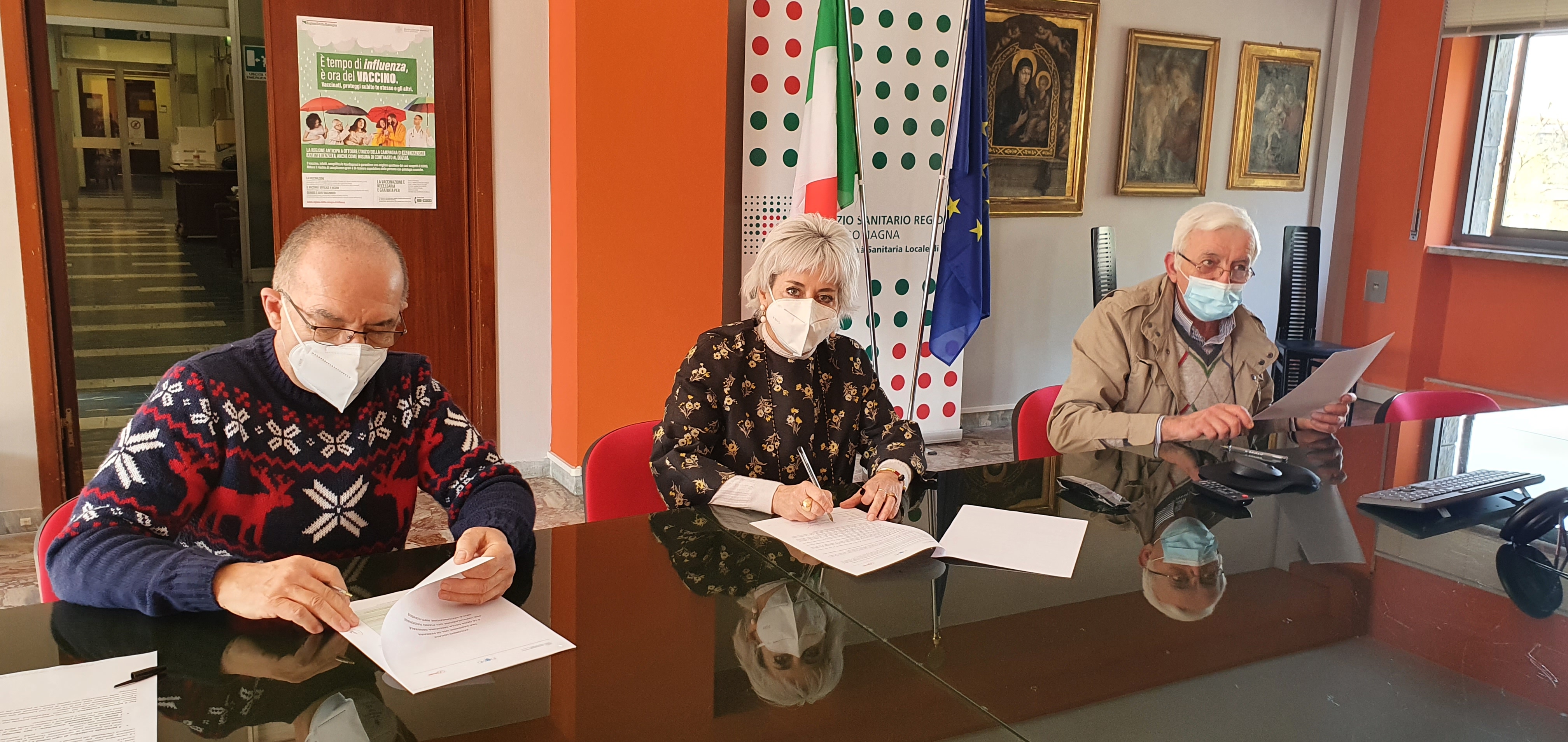 Vaccinazioni anti-covid19 Accordo Azienda USL e Medici di medicina Generale di Ferrara per vaccinazioni anti-covid19