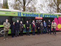 VaccinoBUS: dal 12 aprile navetta gratuita per il centro vaccinale Ferrara Fiera